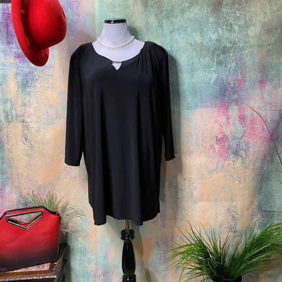 📌Ellen Weaver Soft flowing Long Top - Tunic - Picture 1 of 11